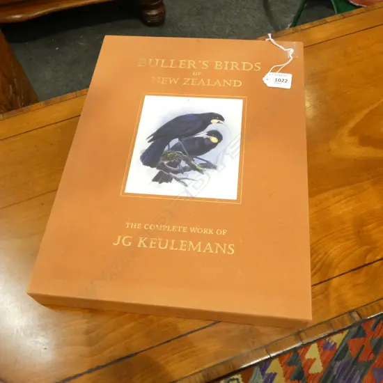COFFEE TABLE BOOK REPRINT OF BULLERS BIRDS OF NZ