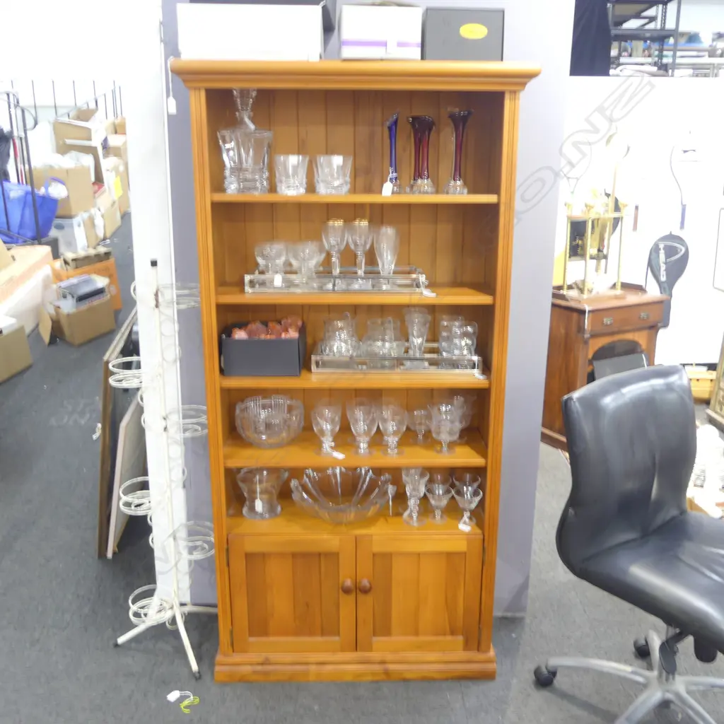 WOODEN BOOKCASE 925x360x1800mm Image 1++