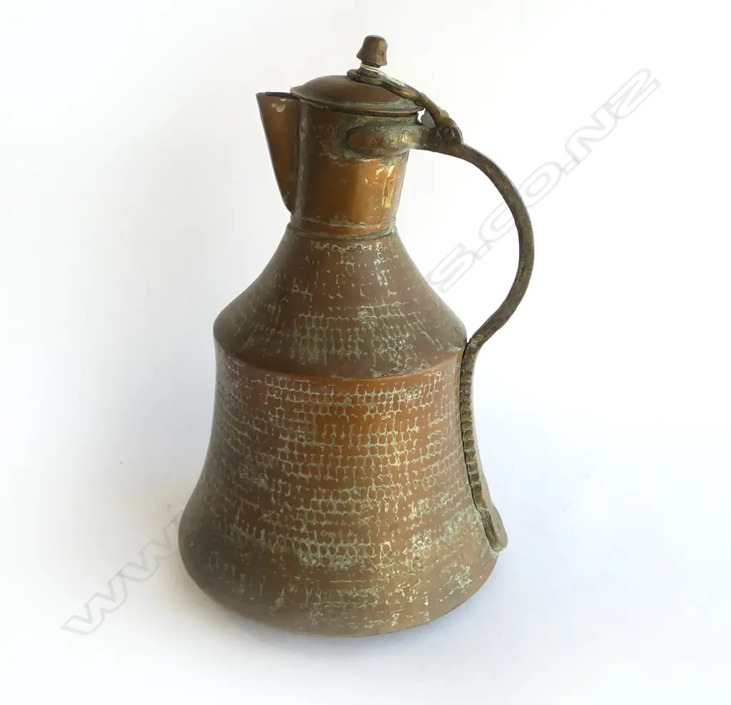 ETHNIC COPPER JUG H.430mm Image 1++