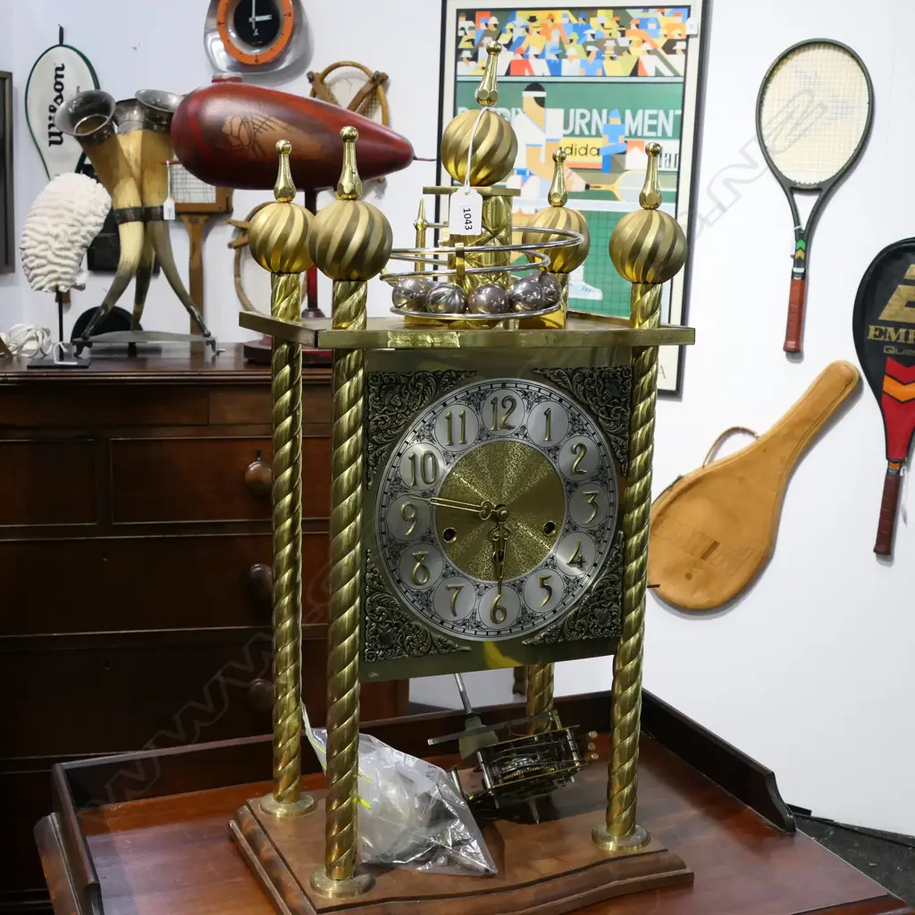 ORNATE CLOCK BY JOHN BORROWS Image 1++