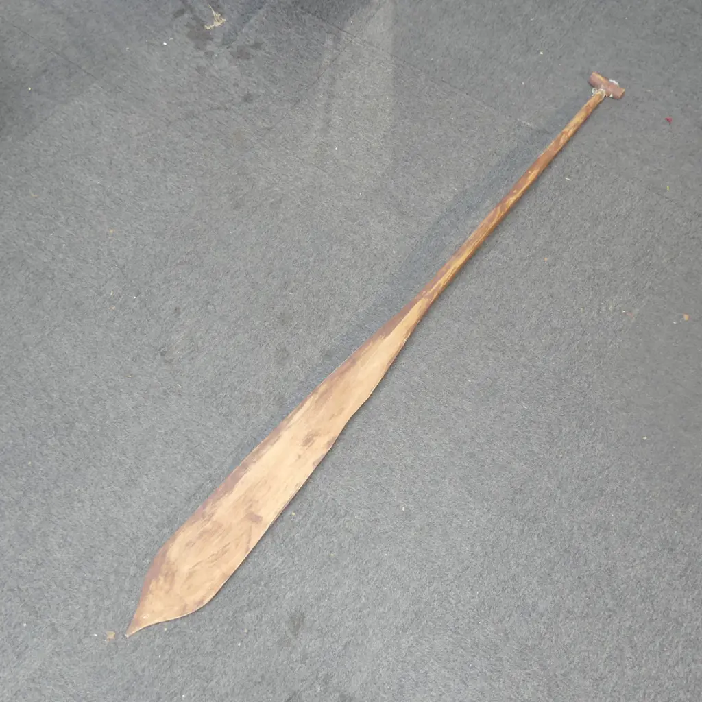 SOLOMON ISLANDS CANOE PADDLE L.1610mm Image 1++