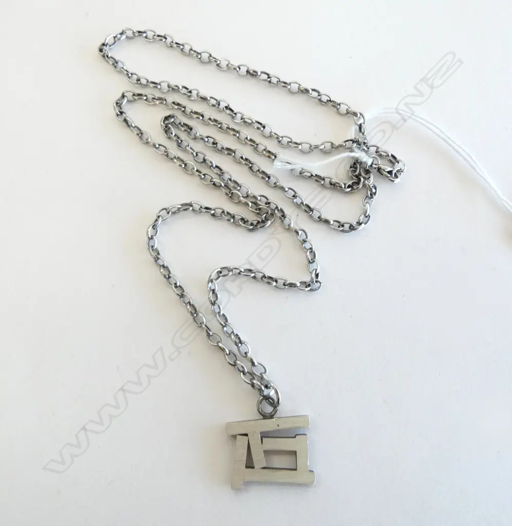 925 SILVER PENDANT NECKLACE BY KIM BRICE NELSON 18.4gms Image 1++