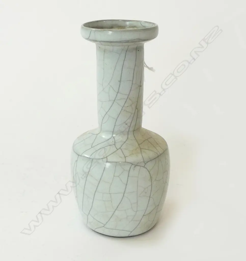 CRACKLE GLAZE VASE H.180mm Image 1++