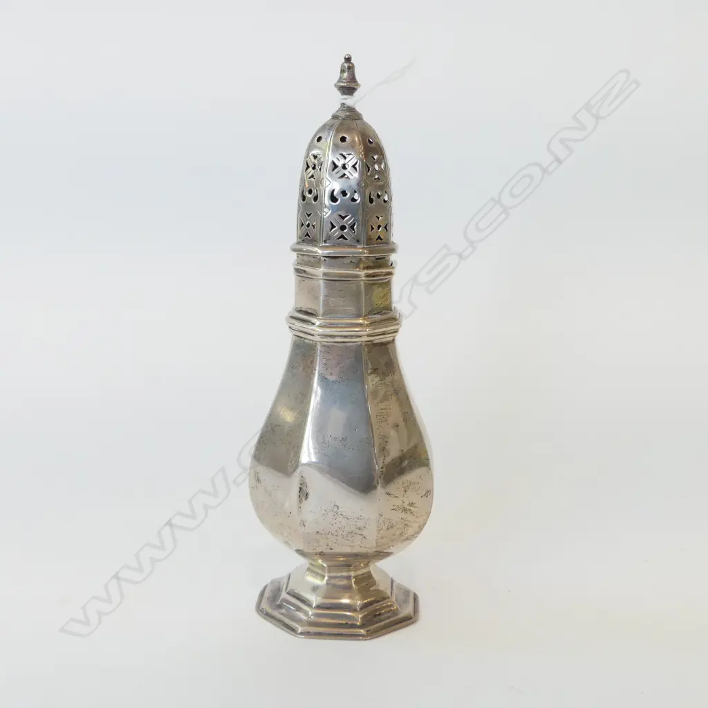 STG SILVER SIFTER, B'HAM 1904 H.170mm 104gms Image 1++