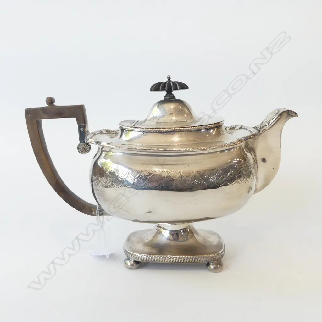 OLD SHEFFIELD PLATE TEAPOT H.180mm Image 1++