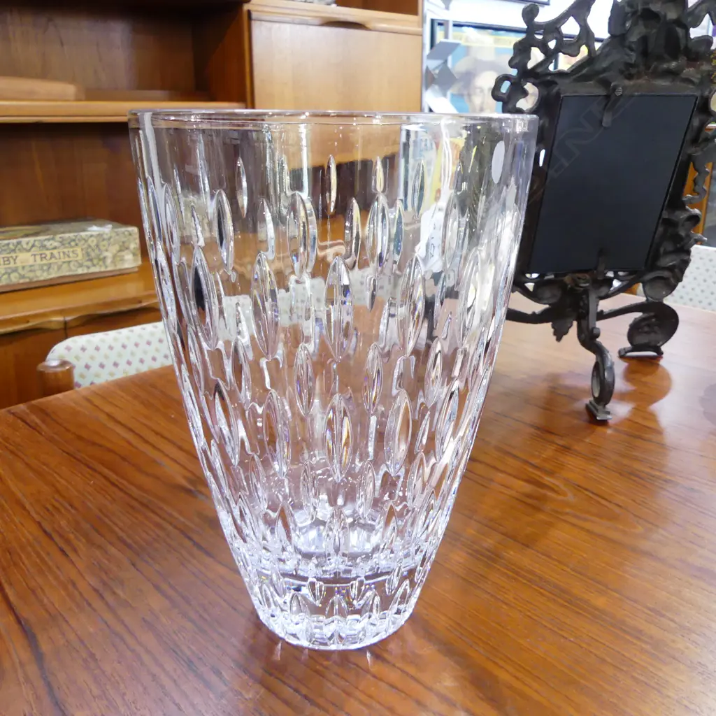 WATERFORD CRYSTAL VASE H.225mm Image 1++