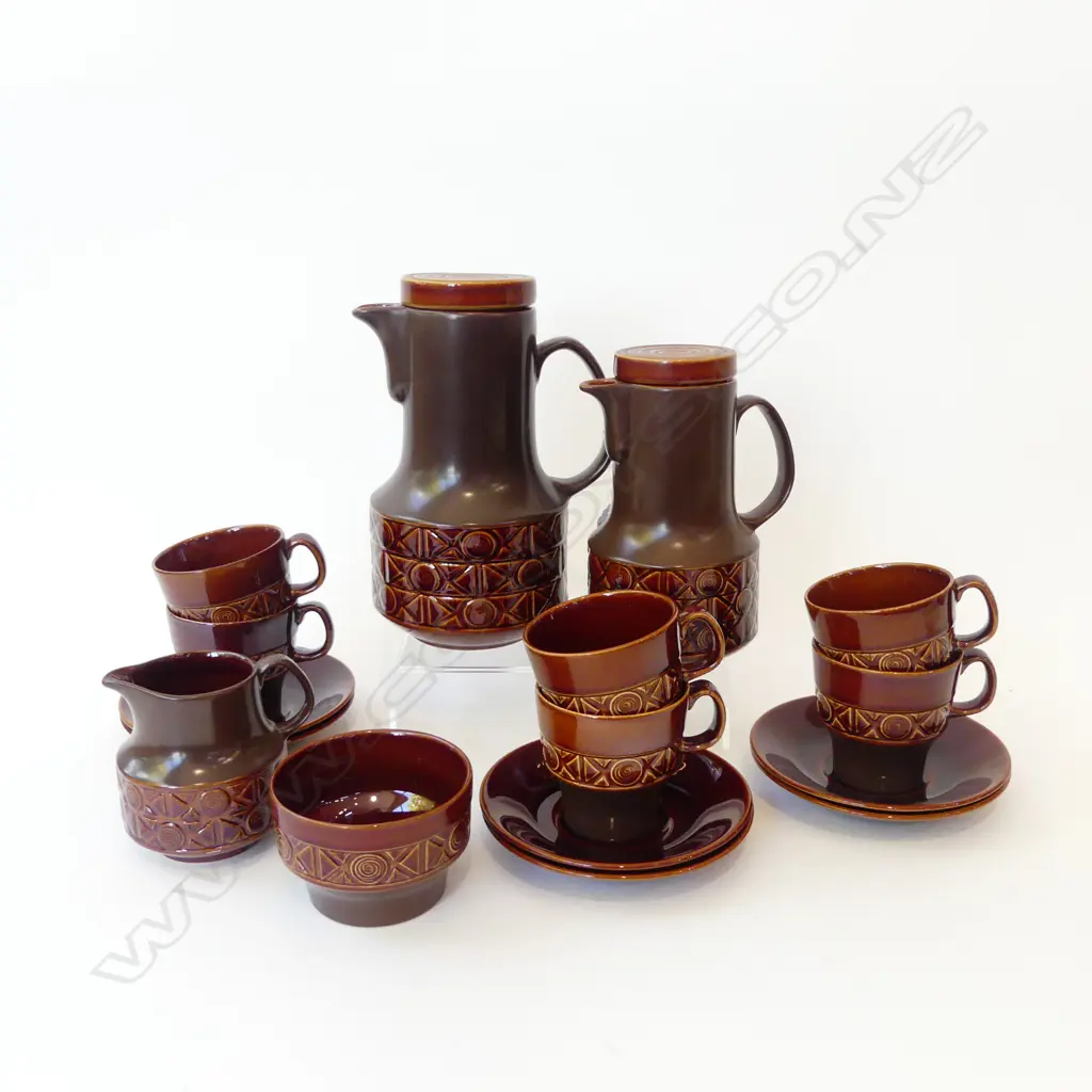 BESWICK 'ZORBA' COFFEE SET Image 1++