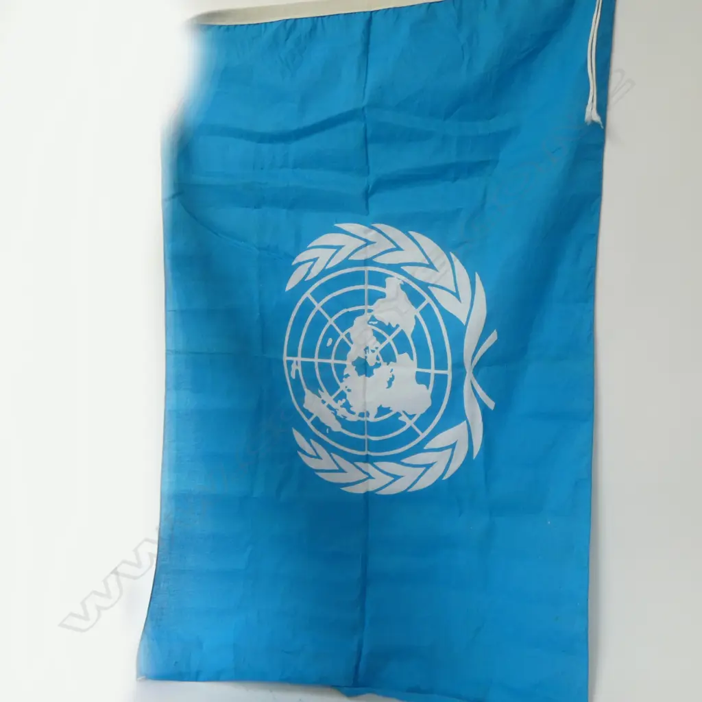 LRG SIZE UNITED NATIONS FLAG Image 1++