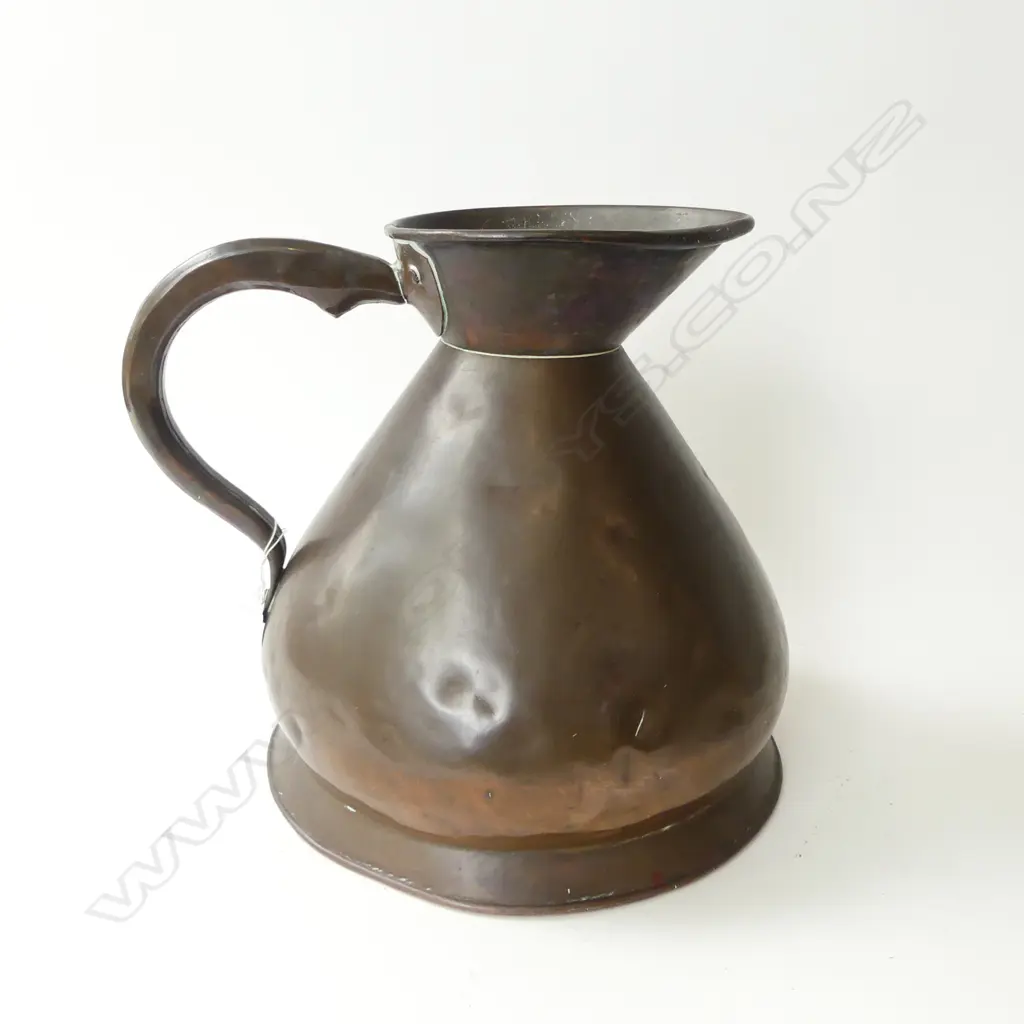 LG ANTIQUE COPPER JUG H.320mm Image 1++