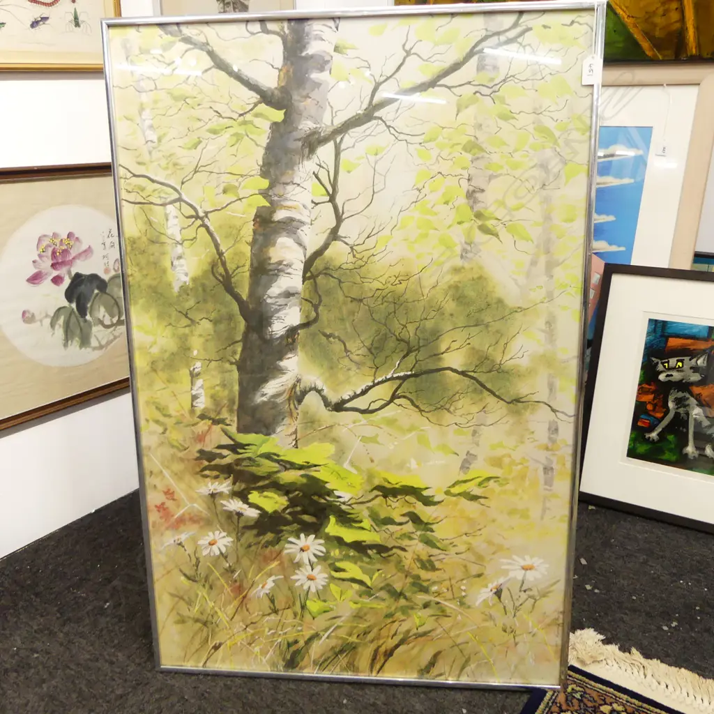 2 LG PRINTS; MALCOLM WARR 'FLIGHT TO KAPIT' '80 8/125 765x480mm (GLASS AF) + RANDALL FROUDE  Image 1++