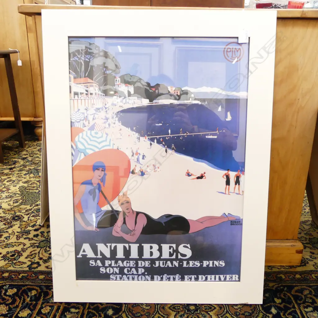 MODERN DECO PRINT 'ANTIBES' 635x445mm Image 1++