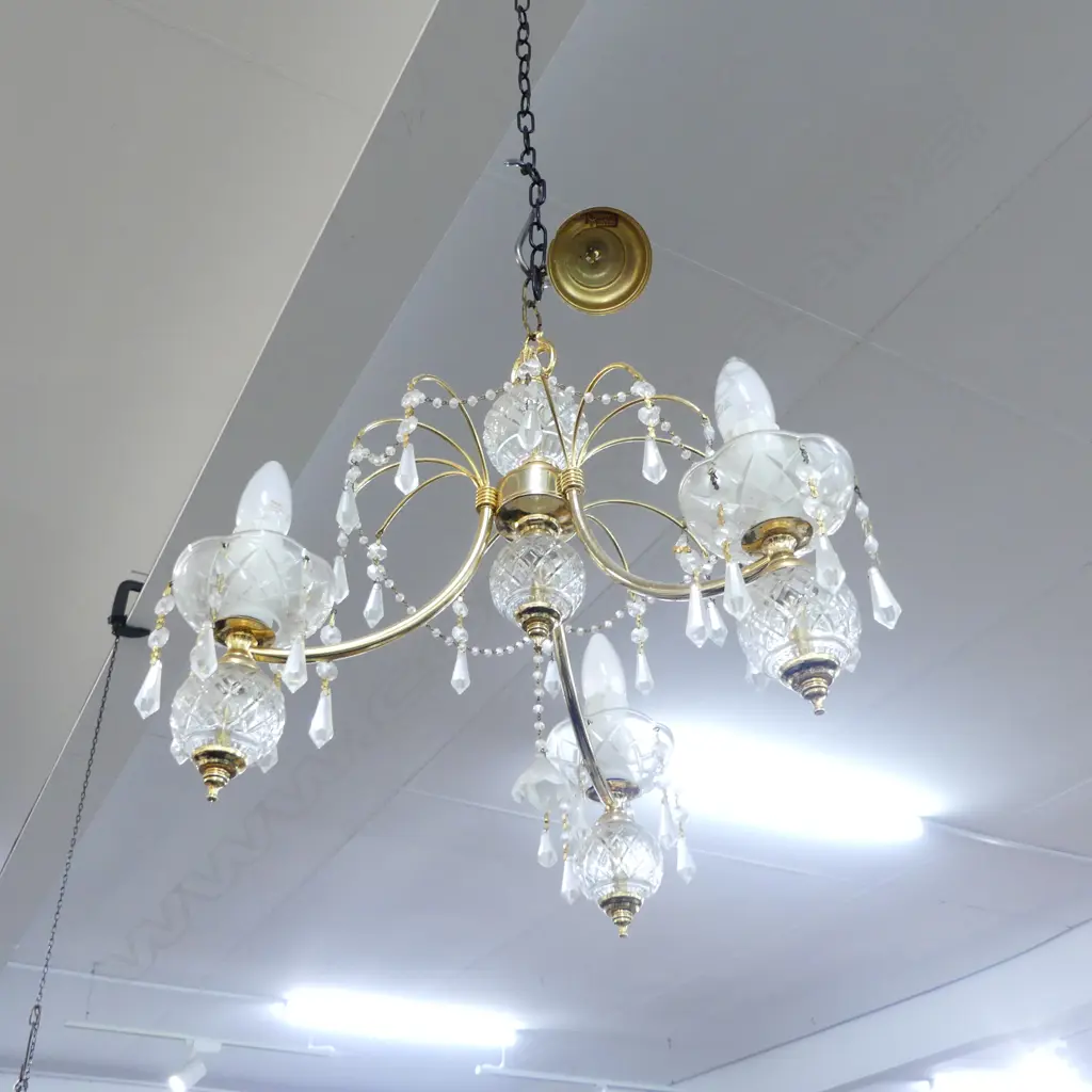 PR 3 LIGHT CRYSTAL CHANDELIERS H.400mm Image 1++