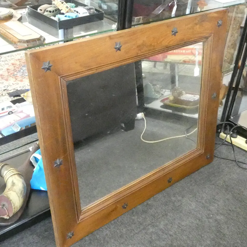 MIRROR, WOODEN FRAME 760x910mm Image 1++