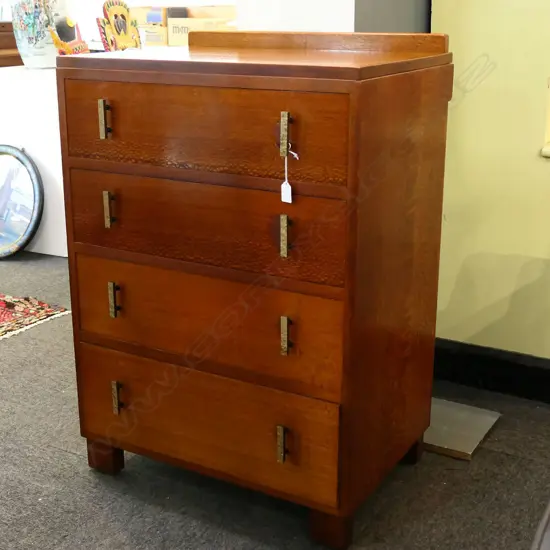 DECO FOUR-DRAWER CHEST, 660x460x950mm