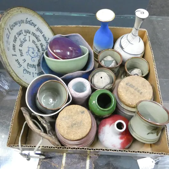 ASST. STUDIO POTTERY