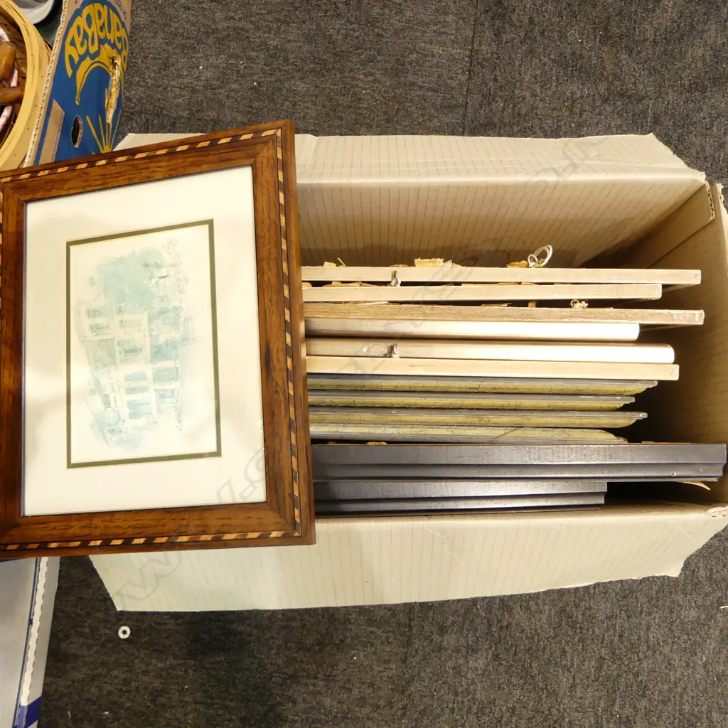 14 ASST FRAMED PRINTS; BOTANIC, BIRDS, etc Image 1++