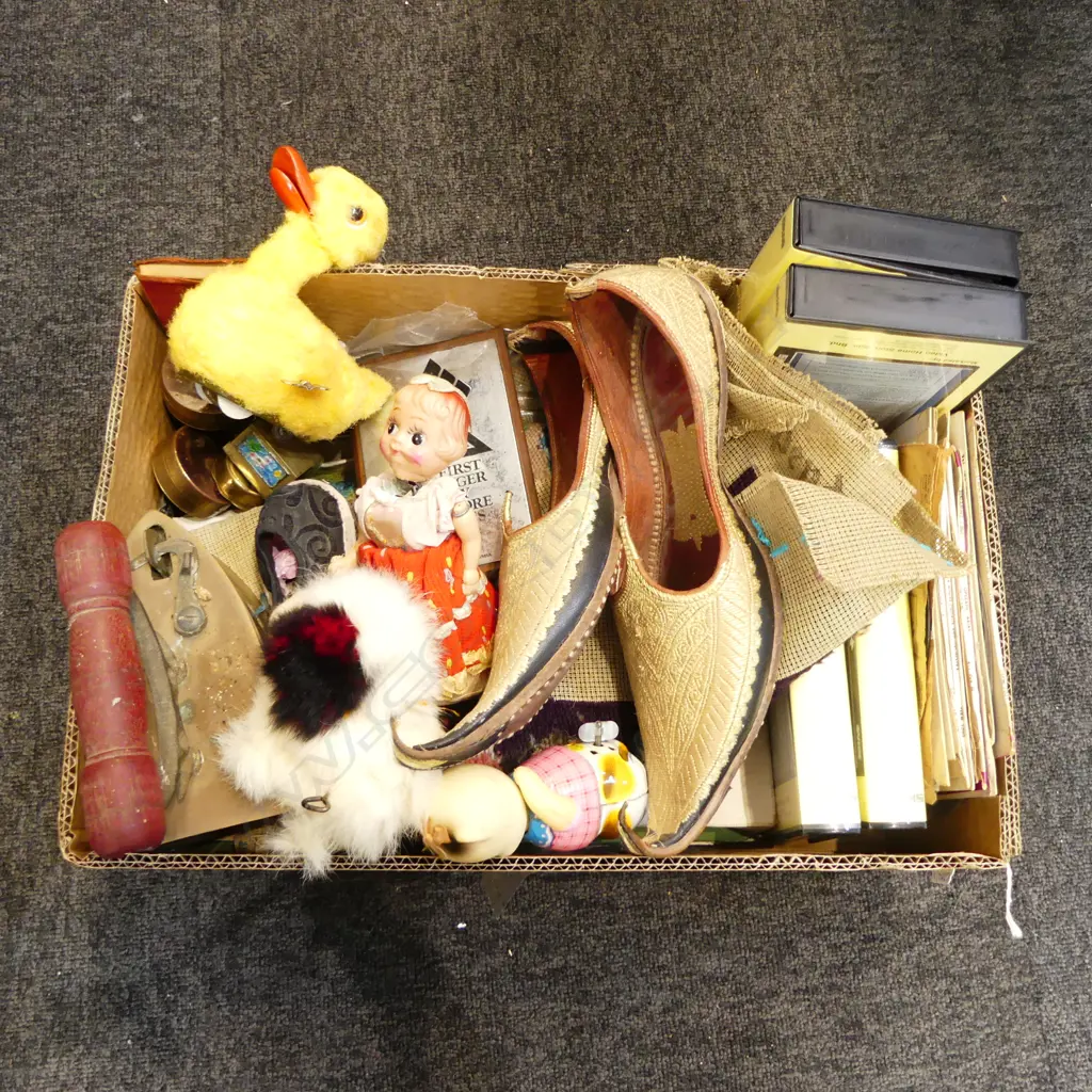 ASST. ITEMS; ETHNIC HATS, SHOES, TOYS ETC Image 1++
