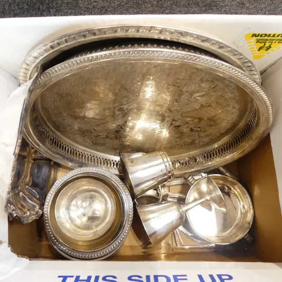 ASST EP; CUTLERY, TRAYS, SQUADRON CHALLANGE CUP1980 etc