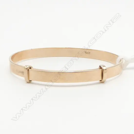 9CT GOLD BABY BANGLE 7.88gm