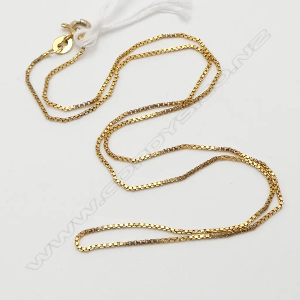 .333 GOLD NECKLACE 1.78gms L.415mm Image 1++