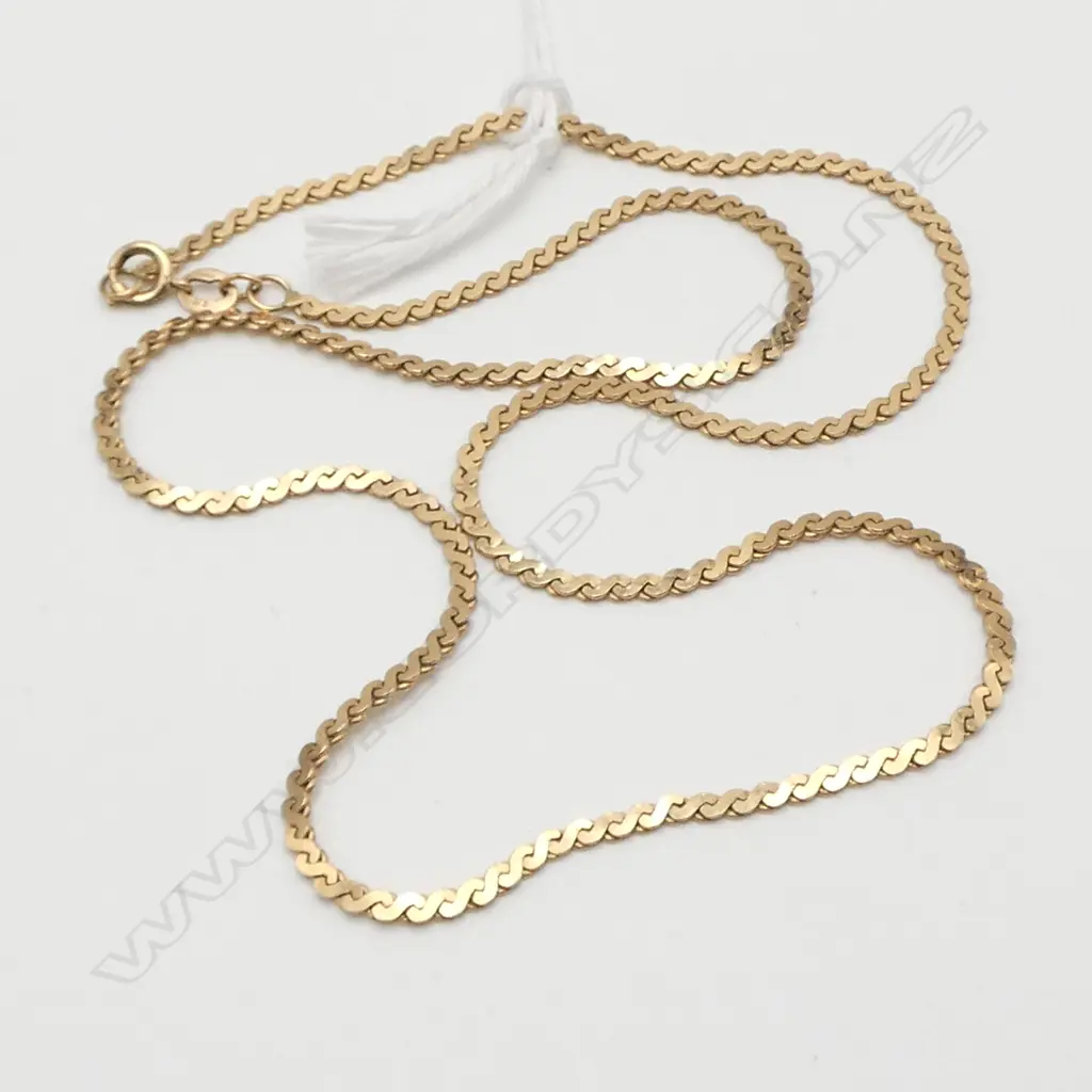 9ct GOLD CHAIN 5.30gms Image 1++
