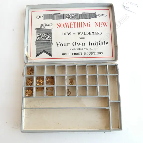 26 GOLD LETTERS 6.74gms