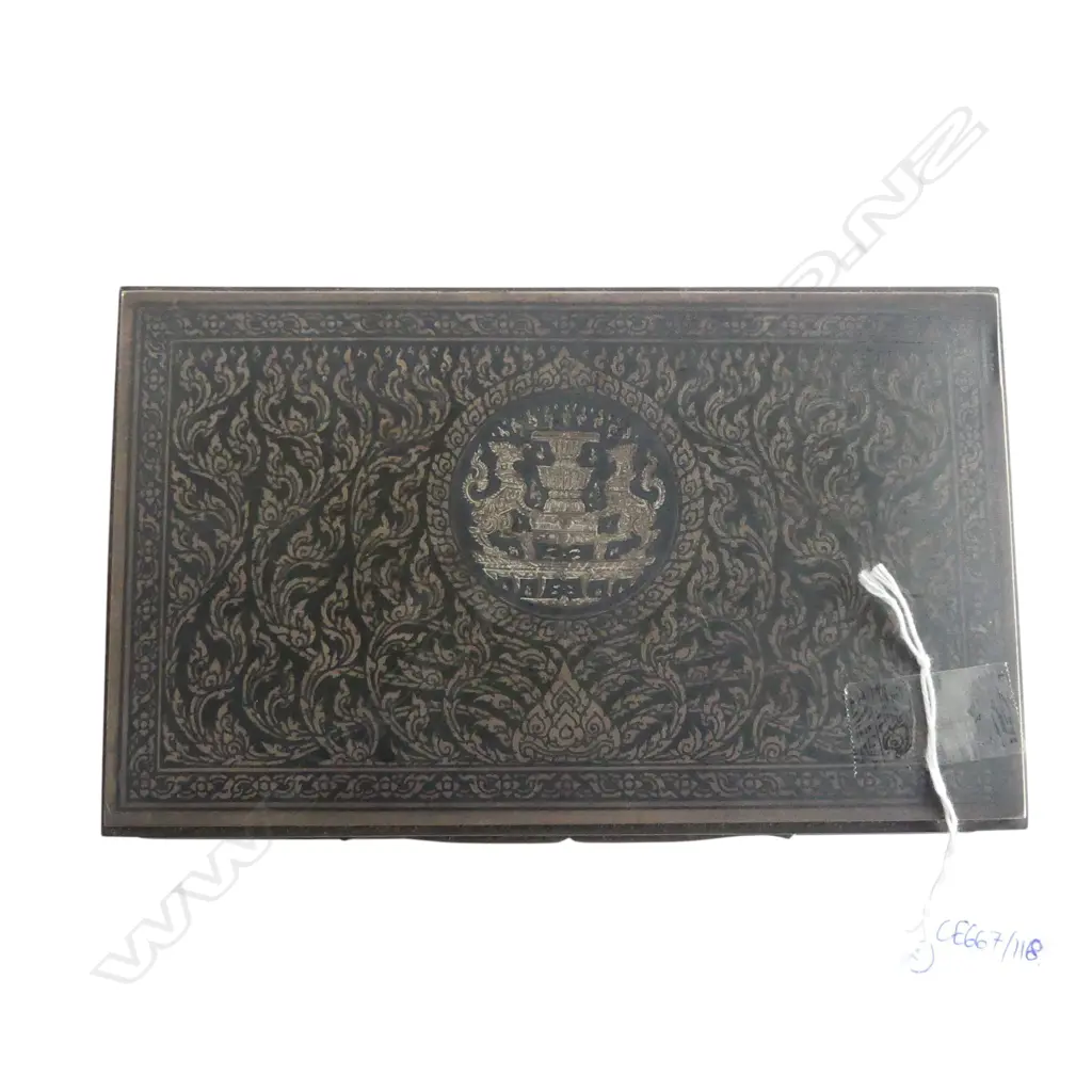 THAI SILVER BOX W.200mm Image 1++