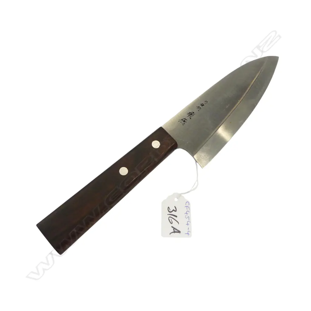 JAPANESE SIGNED CHEFS KNIFE L.275mm Image 1++