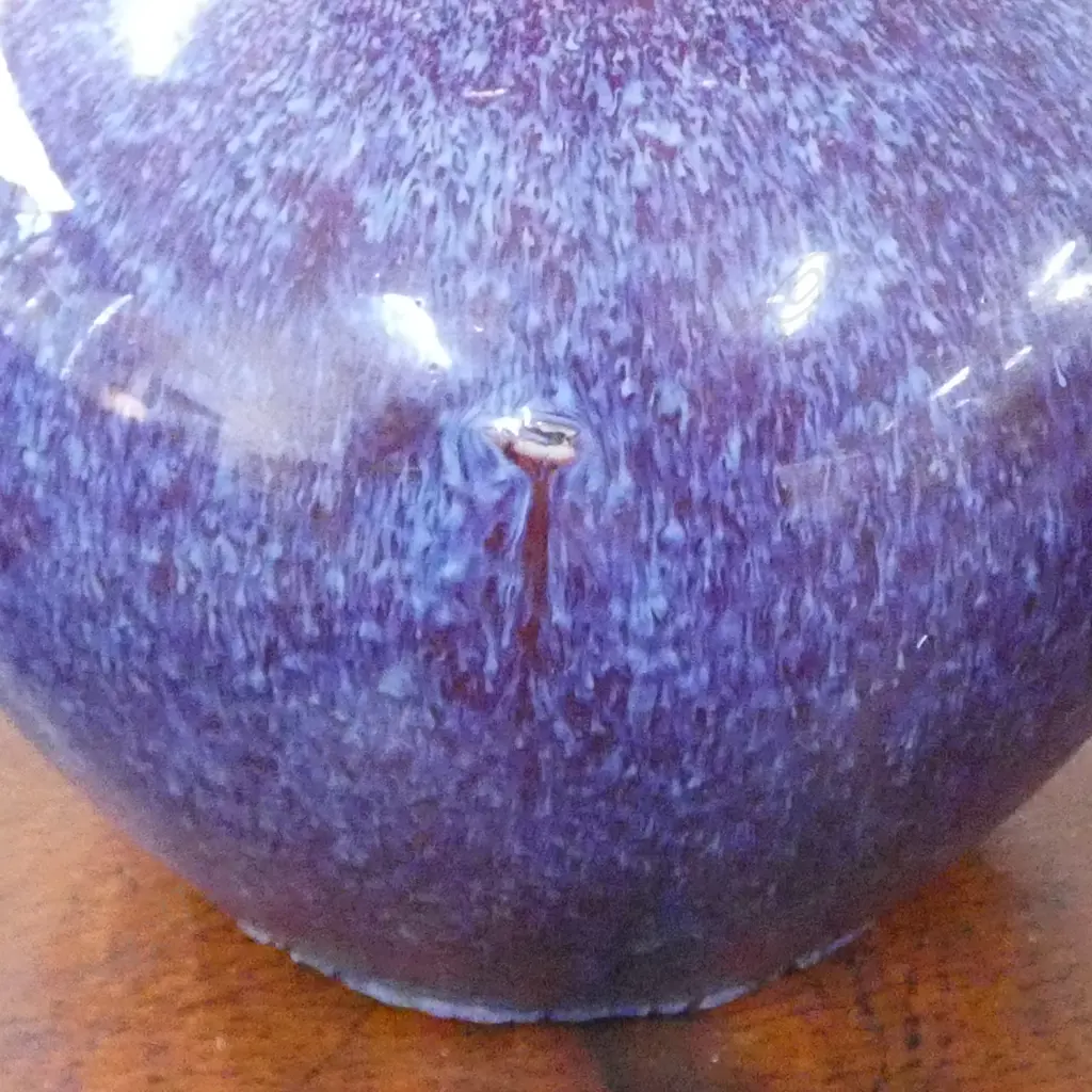FLAMBE GLAZE DOUBLE GOURD VASE H.195mm Image 1++