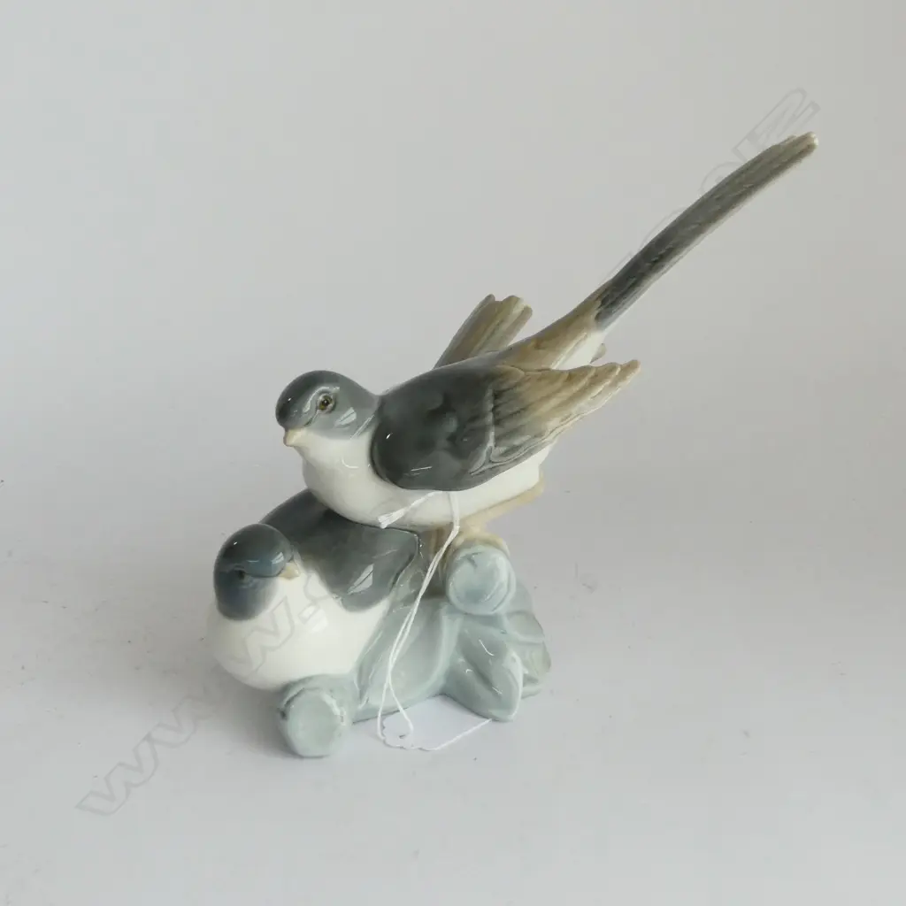 LLADRO BIRDS FIGURE GROUP H.180mm Image 1++