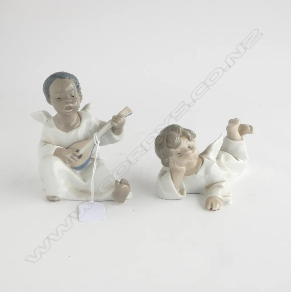 2 LLADRO ANGELS H.110mm Image 1++