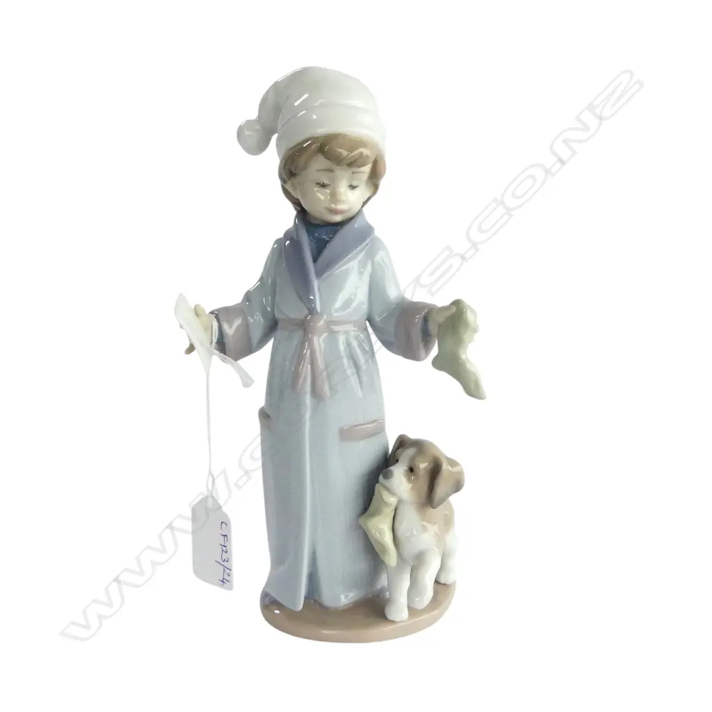 LLADRO #6166 'DEAR SANTA' H.210mm Image 1++