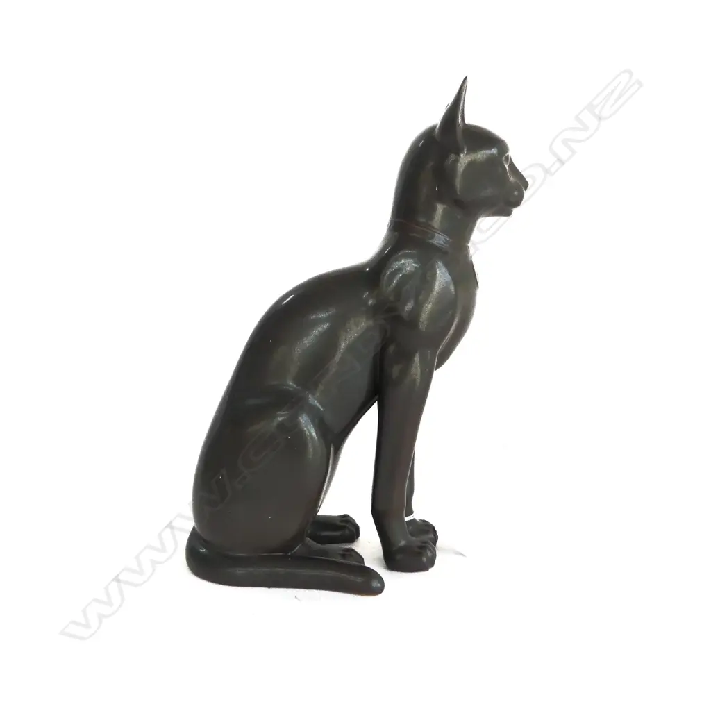 LLADRO #2130 'EGYPTIAN CAT' H.340mm Image 1++