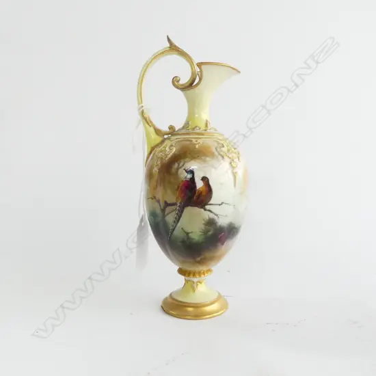 ROYAL WORCESTER 'HADLEY WARE' JUG H.165mm