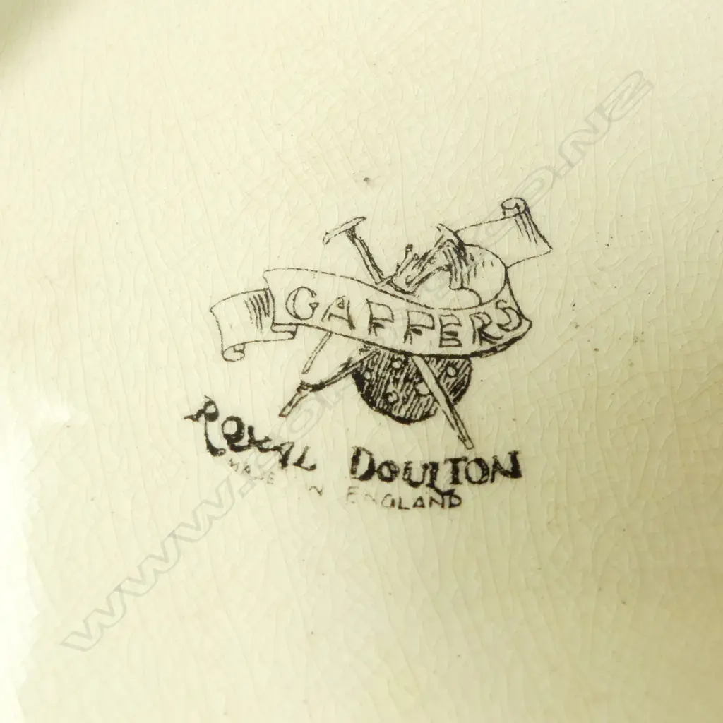 ROYAL DOULTON GAFFERS PLATE 220x220mm Image 1++