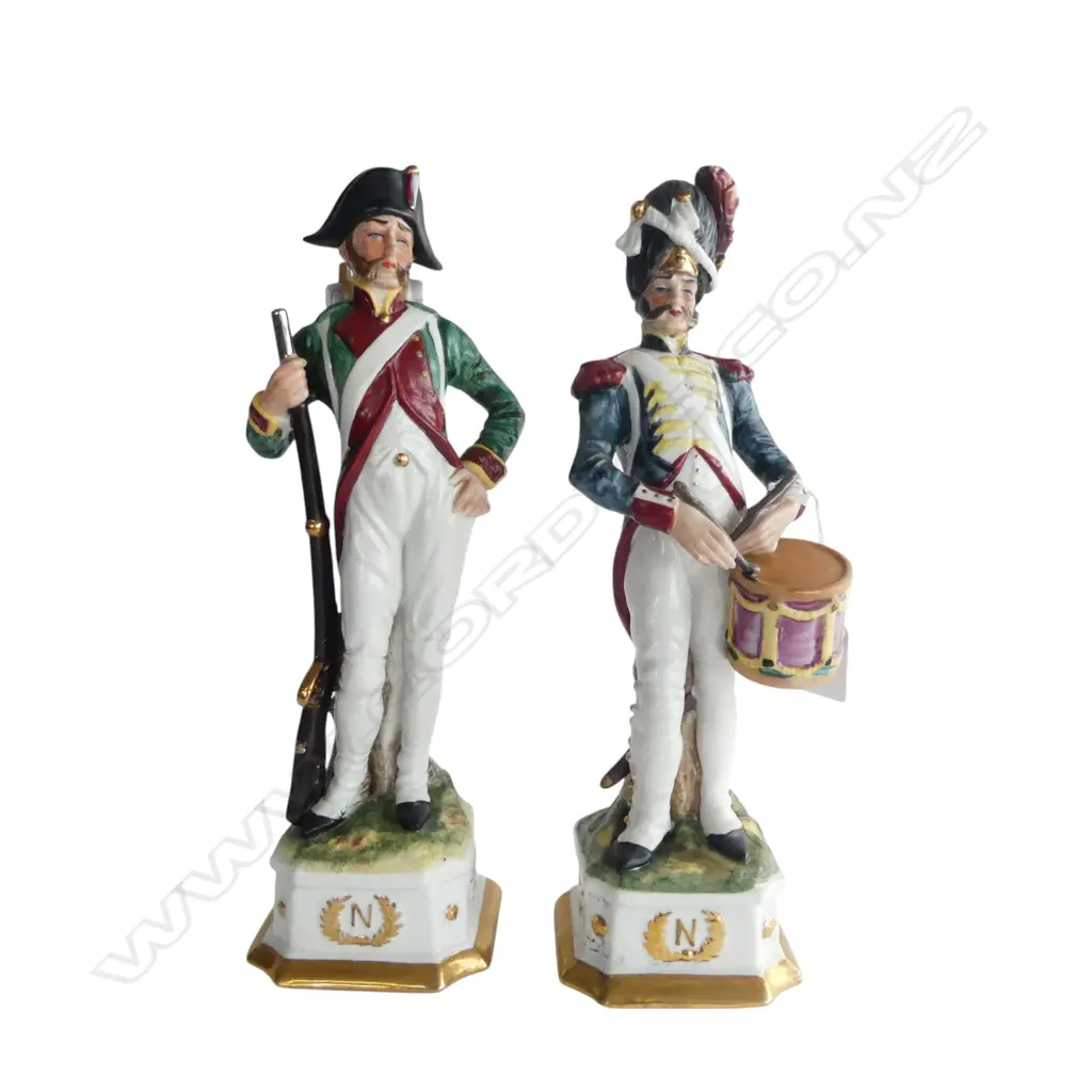 2 CAPODIMONTE NAPOLEON FIGURES H.300mm Image 1++