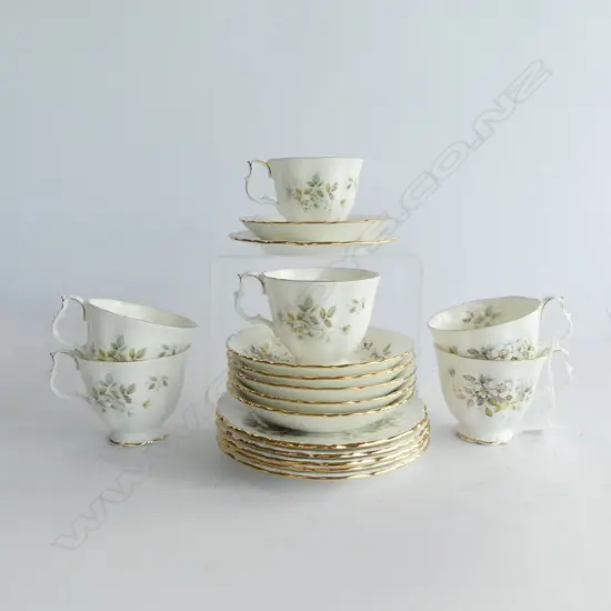 6 ROYAL ALBERT 'HAWORTH' TRIOS