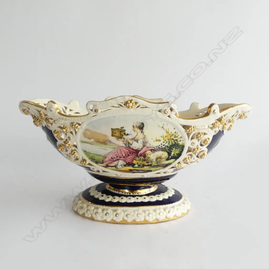 ORNATE ITALIAN PIERCED BOWL W.340mm Image 1++