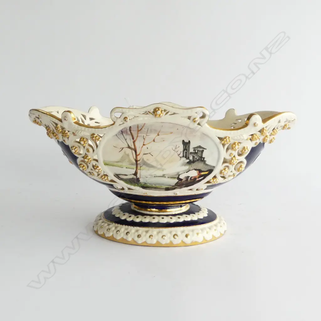 ORNATE ITALIAN PIERCED BOWL W.340mm Image 1++