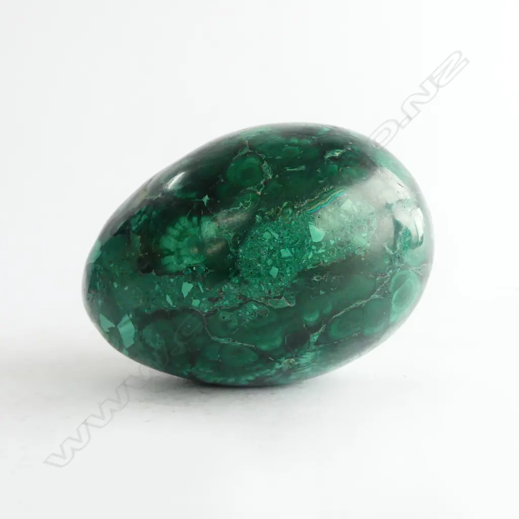 MALACHITE EGG L.100mm Image 1++
