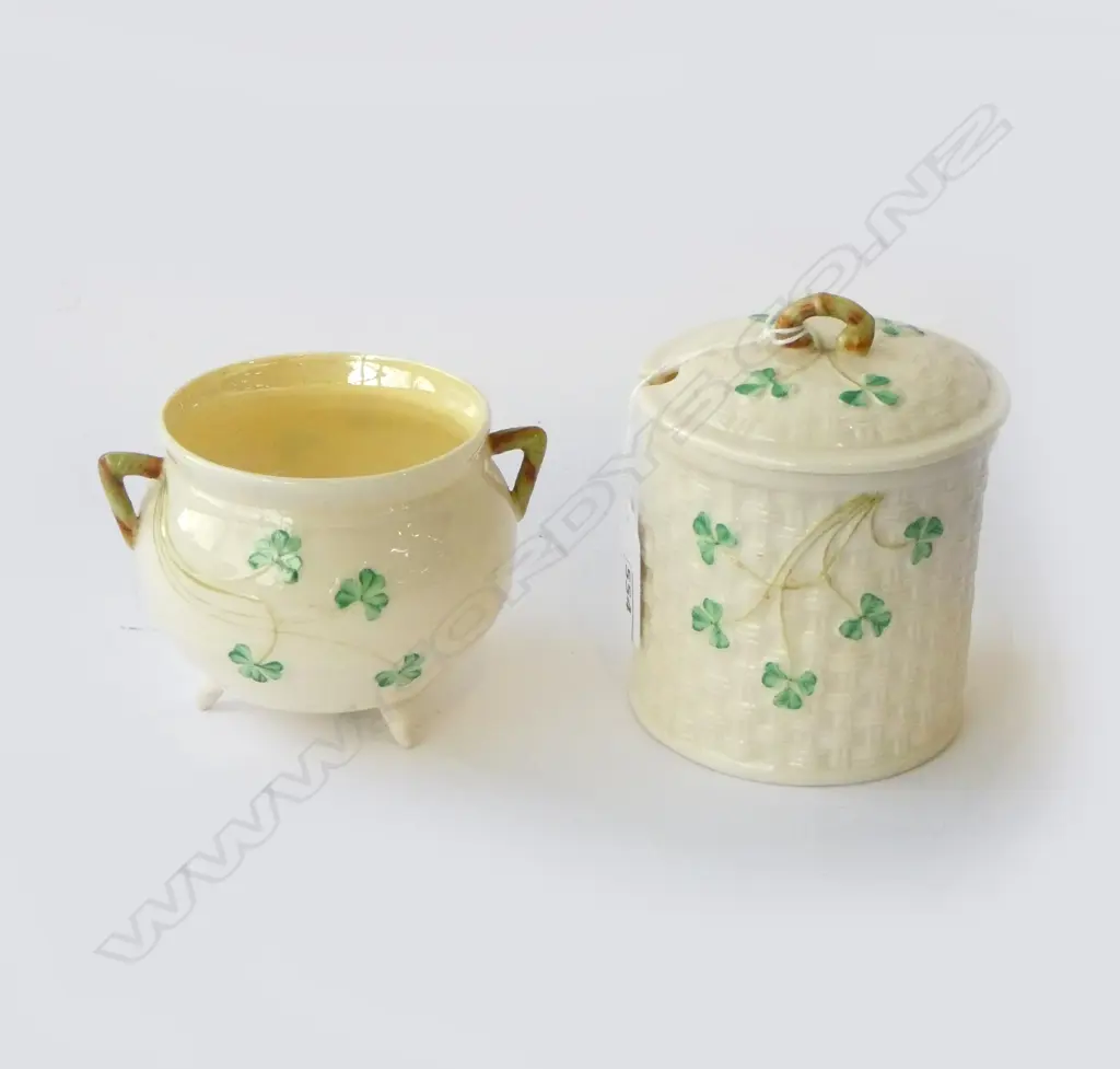 2 PCES BELLEEK H.110mm Image 1++