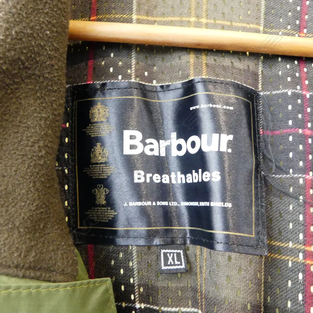 2  VINTAGE BARBOUR JACKETS - SIZE XL Image 1++
