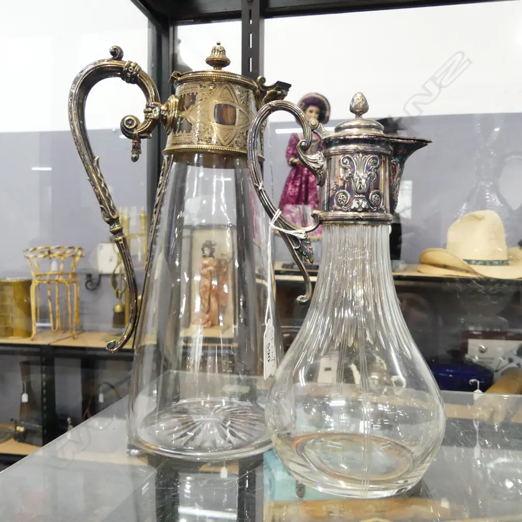 2 EP CLARET JUGS H.295mm Image 1++