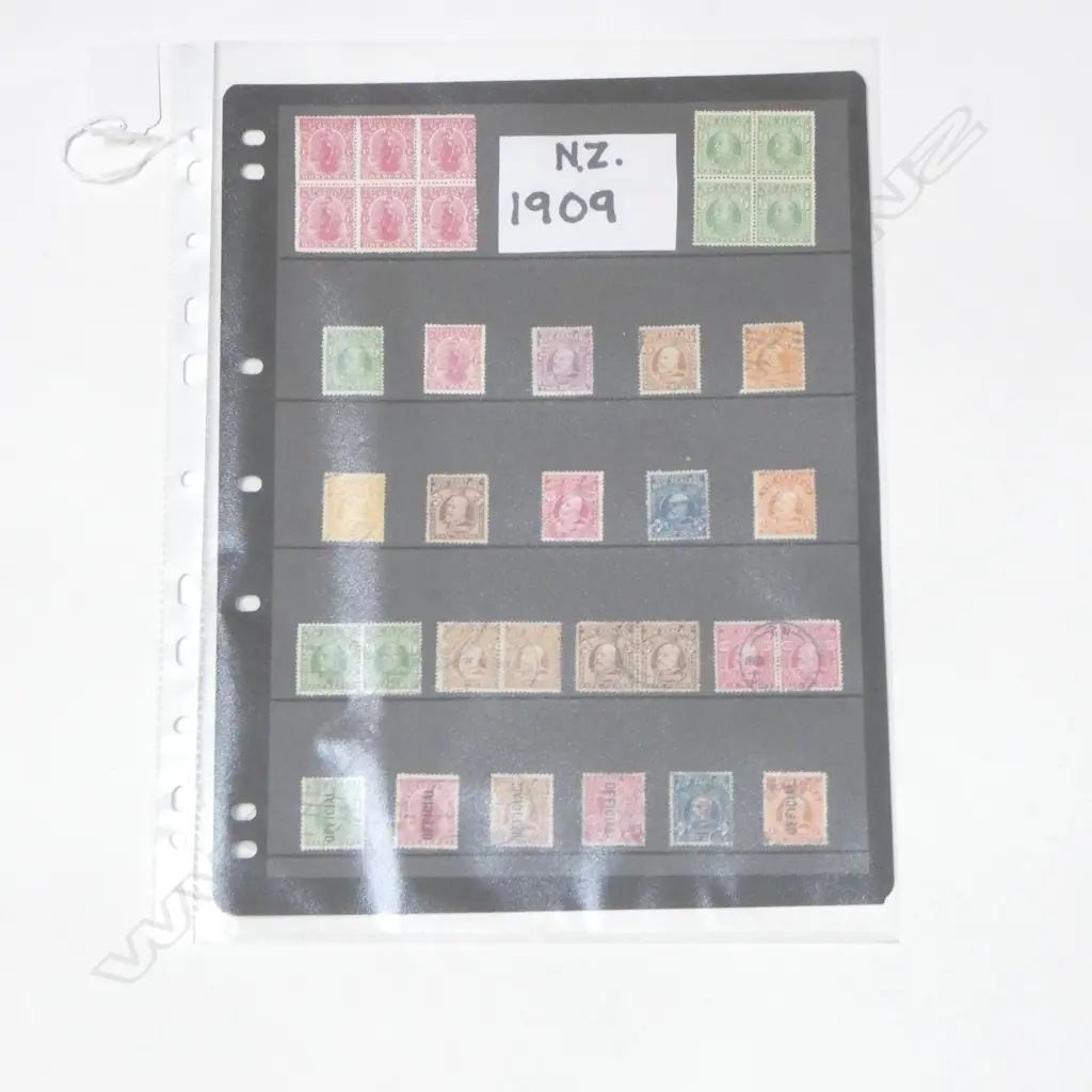 NZ 1909 STAMPS Image 1++