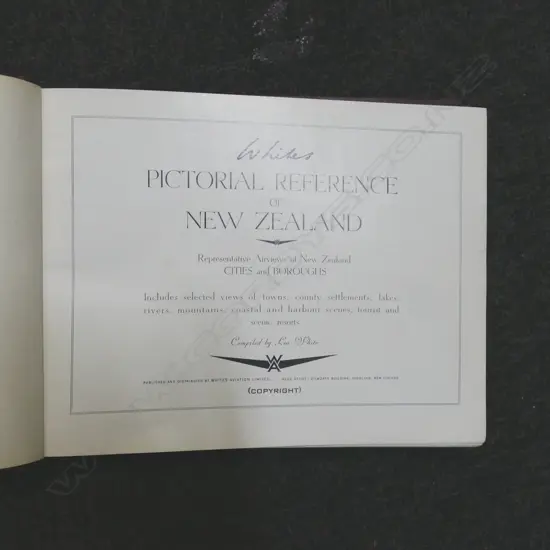 PICTURE REF BOOK WHITES AVIATION PHOTOS