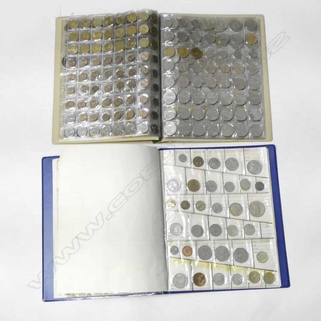 2 WORLD COIN ALBUMS Image 1++