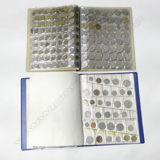 2 WORLD COIN ALBUMS