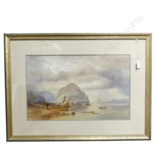 J. B. DAVIS 'KILMARNOCK' 19thC WC 310x500mm