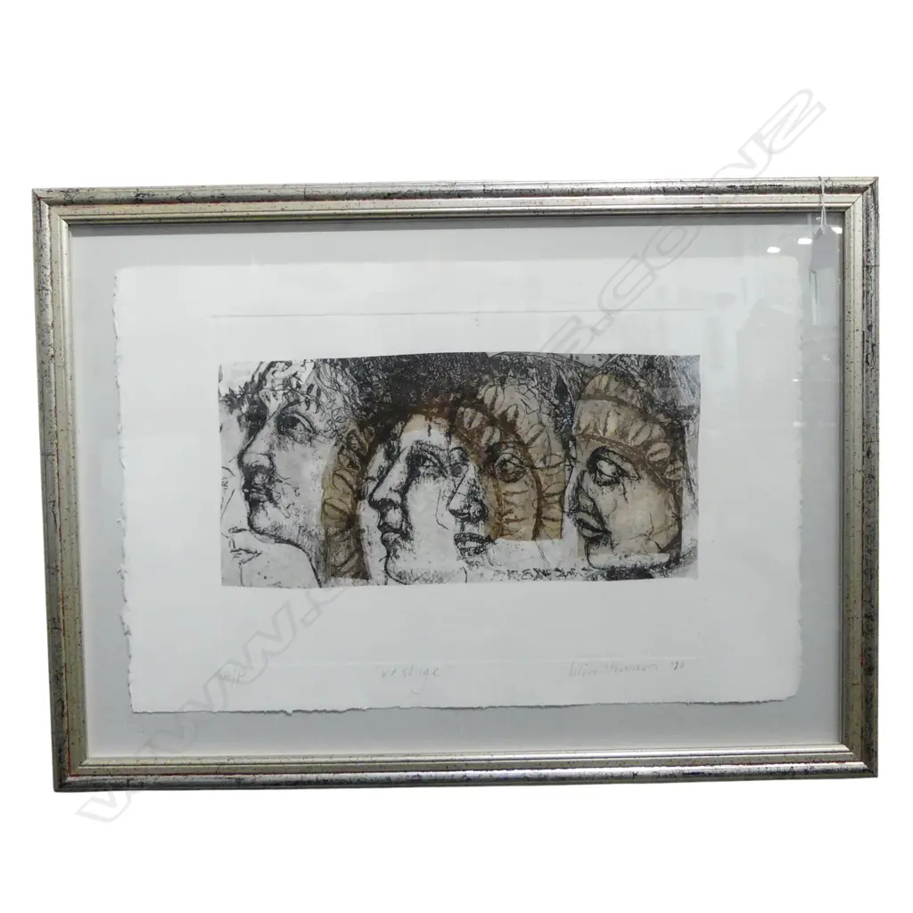 JULIA STEVENSON, VESTIGE, A/P, SIGNED & DATED '98, 380x580mm Image 1++