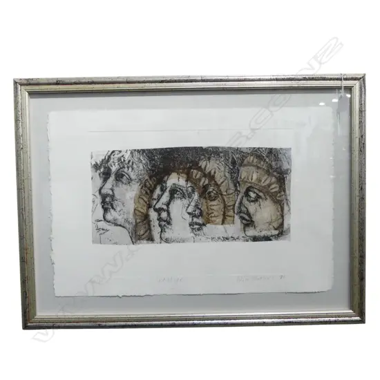 JULIA STEVENSON, VESTIGE, A/P, SIGNED & DATED '98, 380x580mm